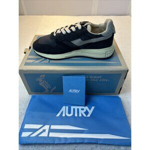 Autry Reelwind Women Sneakers Brand Size 40 US Size 10 Black Cream New in Box